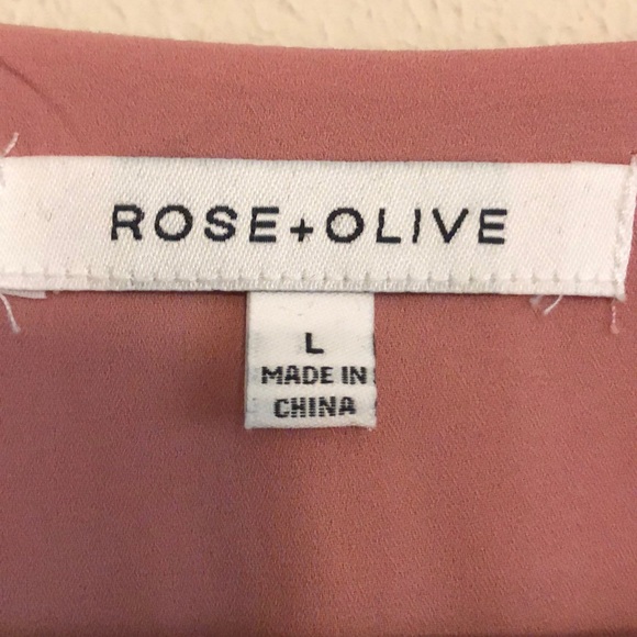 Blush Long Sleeve Blouse - Picture 2 of 5